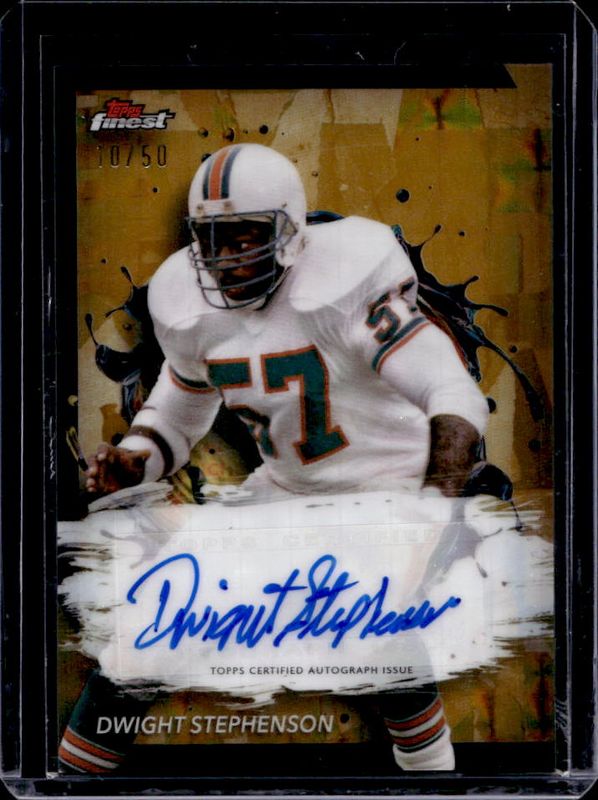 2024 Topps Finest #FA-DS Finest Autographs - Gold Geometric Refractor /50