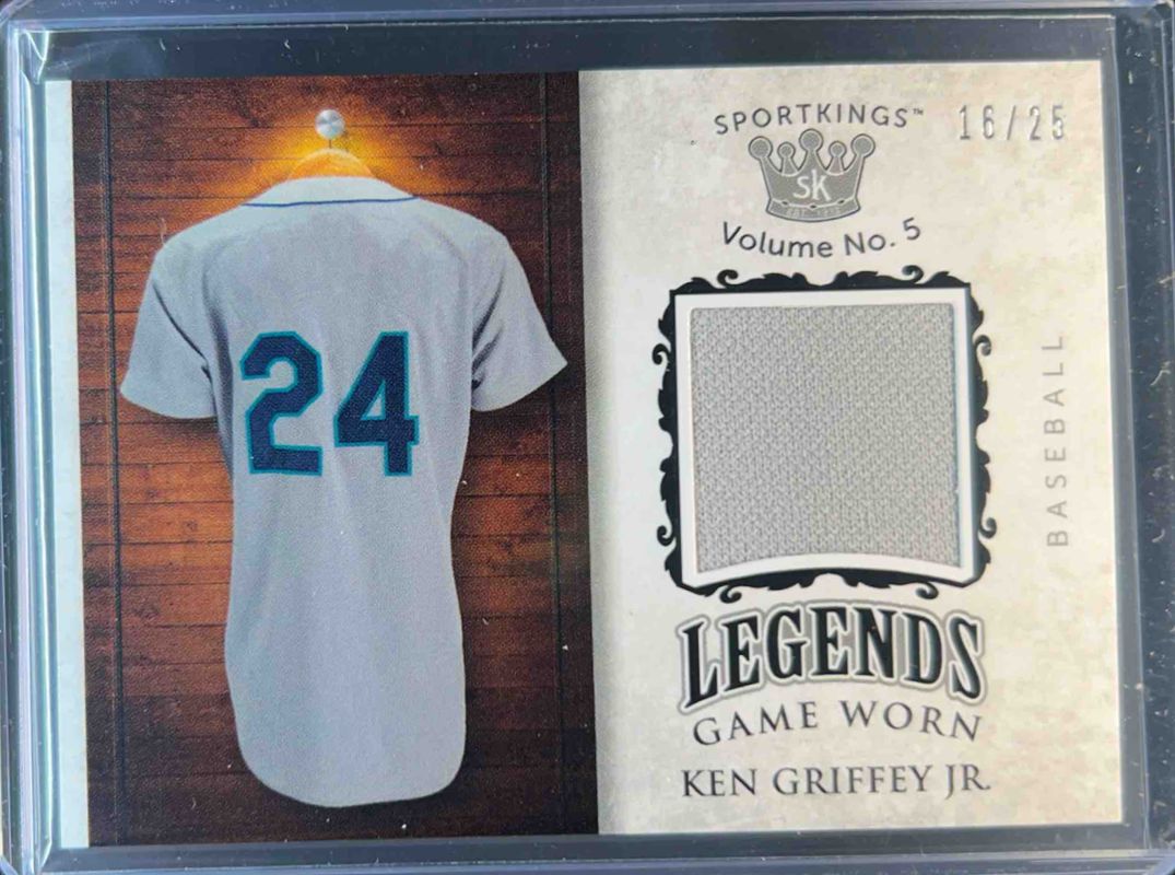 2024 Sportkings Volume 5 #LSM-82 Legends Game Worn - Silver /25