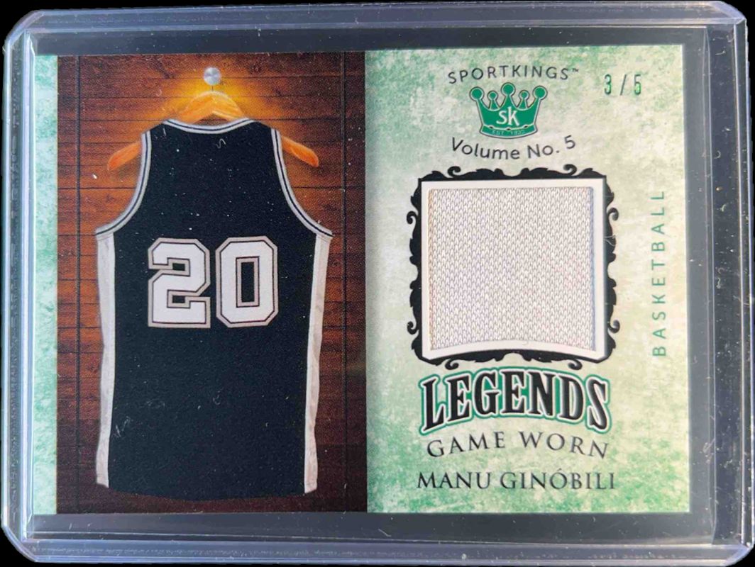 2024 Sportkings Volume 5 #LSM-78 Legends Game Worn Premium Green /5