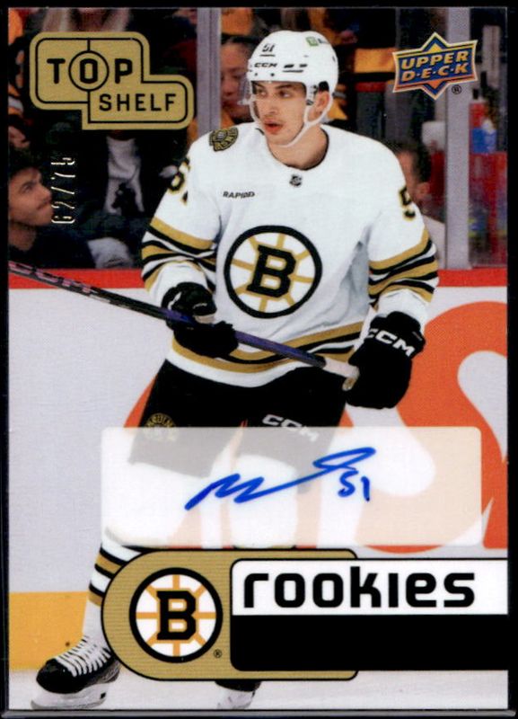 2024 SP NSCC Wrapper Redemption #TSA-MP Top Shelf Rookies - Autographs /75