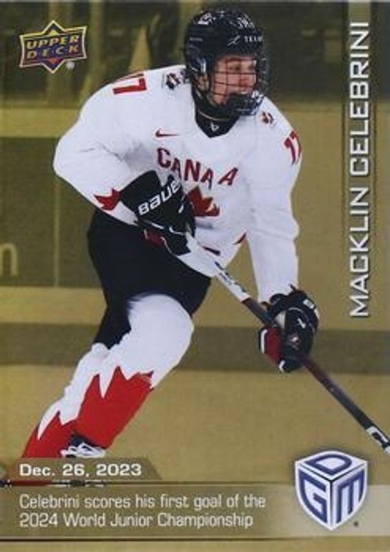 2023 Upper Deck Game Dated Moments #66 Gold