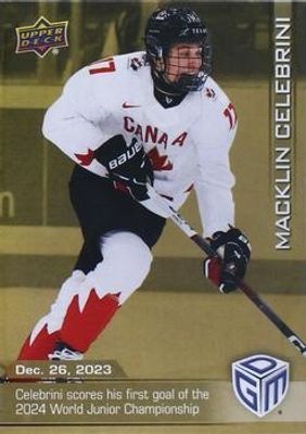 2023 Upper Deck Game Dated Moments #66 Gold