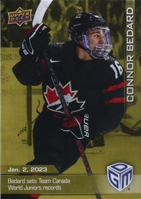 2023 Upper Deck Game Dated Moments #1 Gold