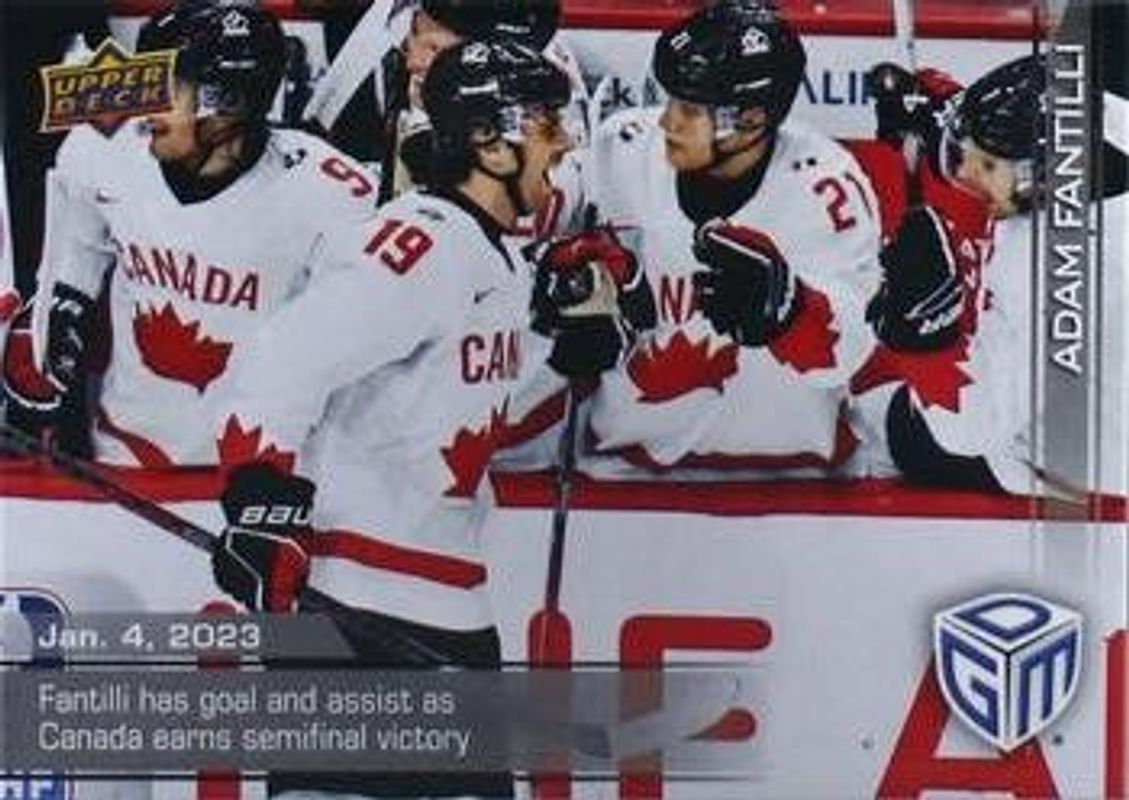 2023 Upper Deck Game Dated Moments #2V Photo Variant