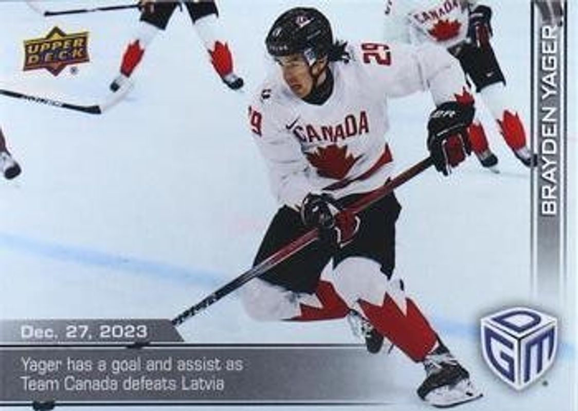 2023 Upper Deck Game Dated Moments #68V Photo Variant