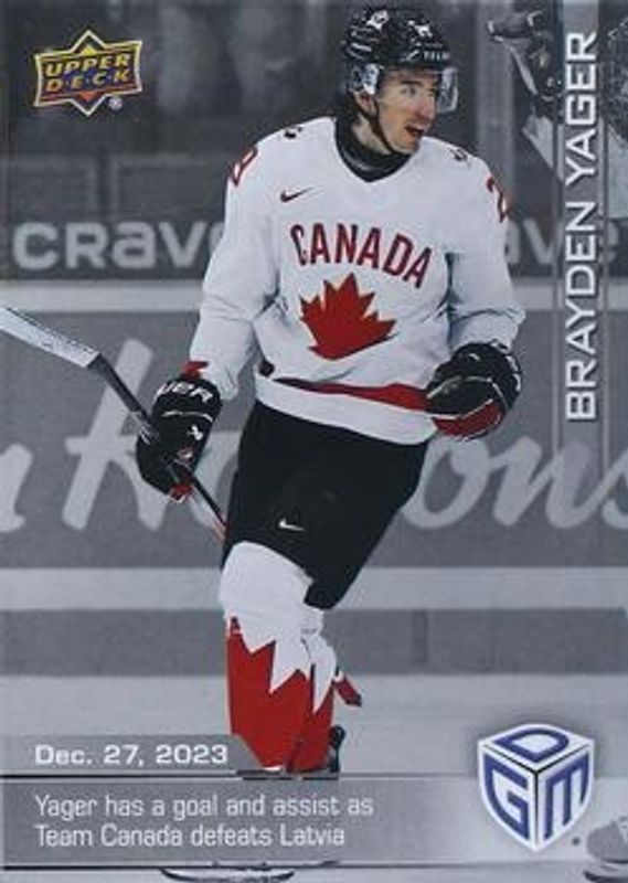 2023 Upper Deck Game Dated Moments #68 Silver