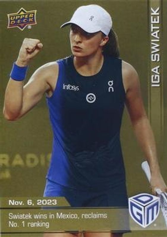 2023 Upper Deck Game Dated Moments #IS Gold