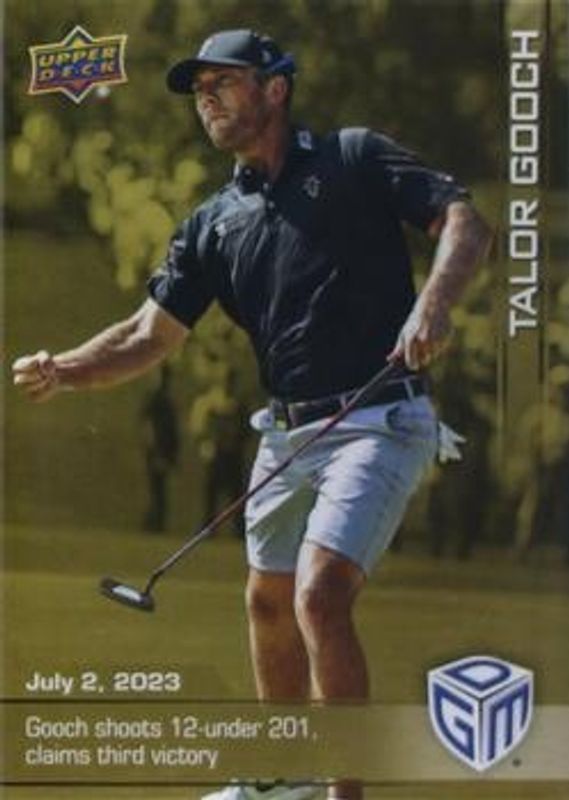 2023 Upper Deck Game Dated Moments #33 Gold