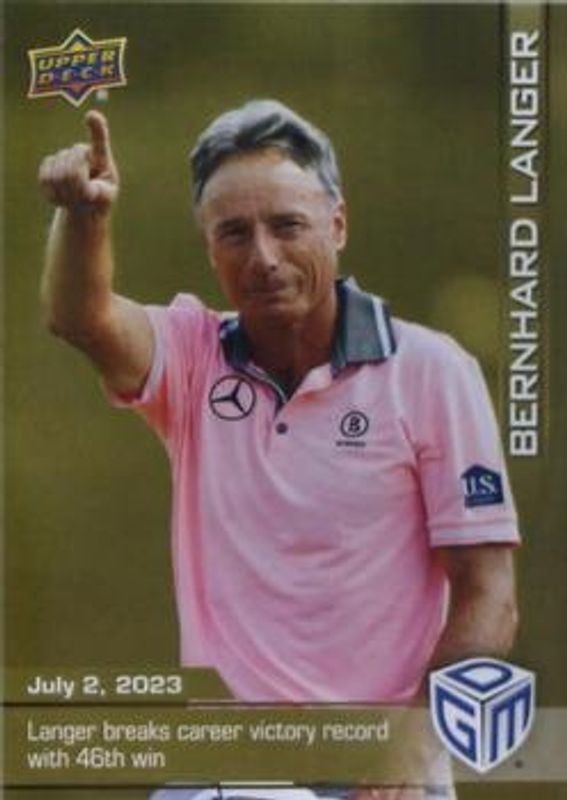 2023 Upper Deck Game Dated Moments #34 Gold