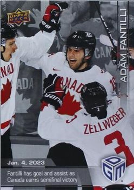 2023 Upper Deck Game Dated Moments #2 Silver