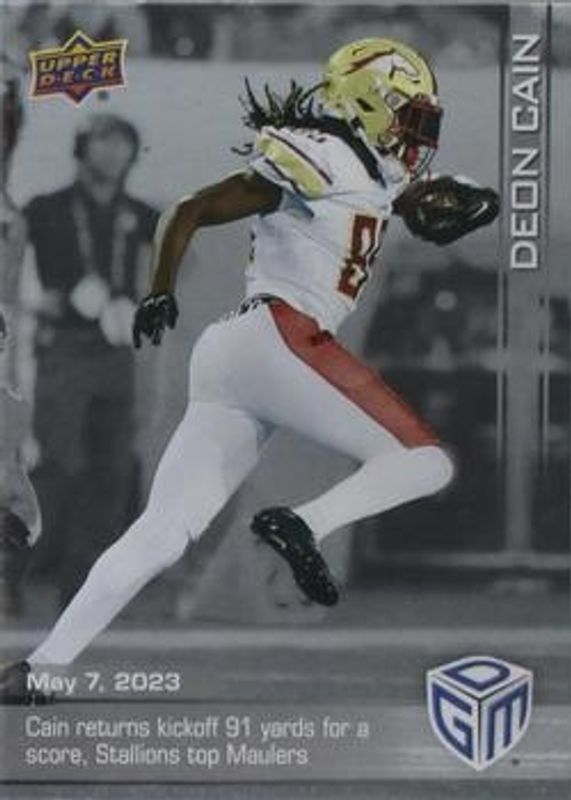 2023 Upper Deck Game Dated Moments #19 Silver