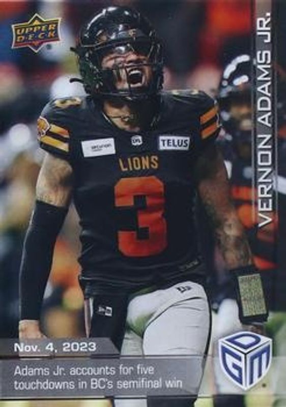 2023 Upper Deck Game Dated Moments #59 Base