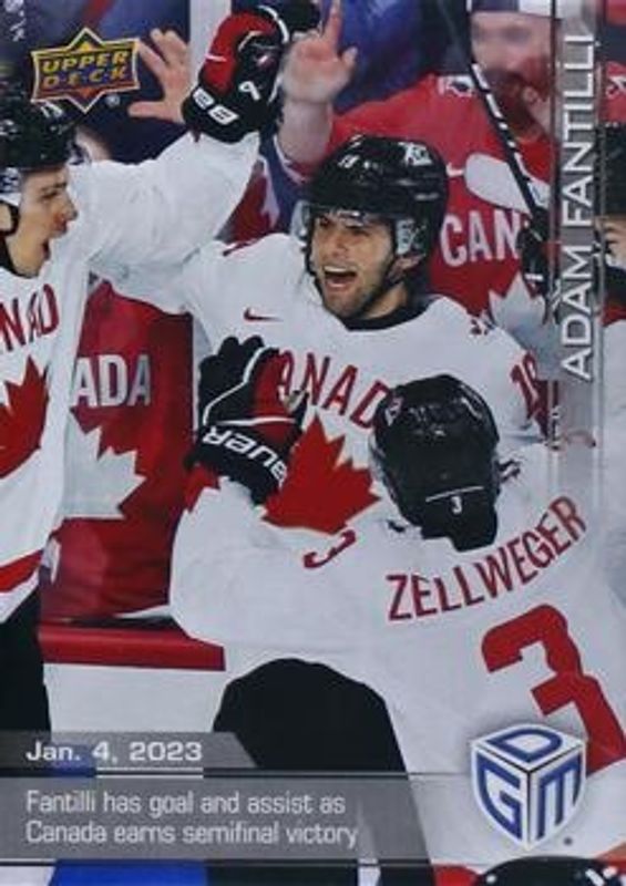 2023 Upper Deck Game Dated Moments #2 Base