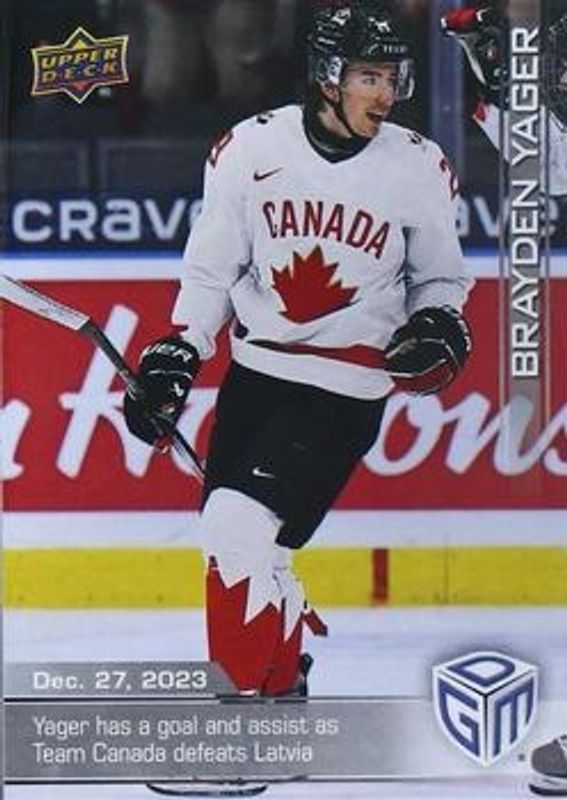 2023 Upper Deck Game Dated Moments #68 Base