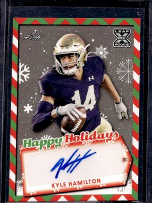 2022 Leaf Holiday Packs #HH-KH1 Happy Holidays Autographs