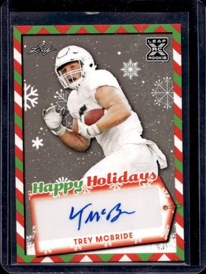 2022 Leaf Holiday Packs #HH-TMB Happy Holidays Autographs