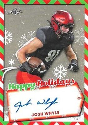 2022 Leaf Holiday Packs #HH-JW1 Happy Holidays Autographs