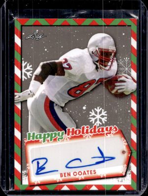 2022 Leaf Holiday Packs #HH-BC2 Happy Holidays Autographs