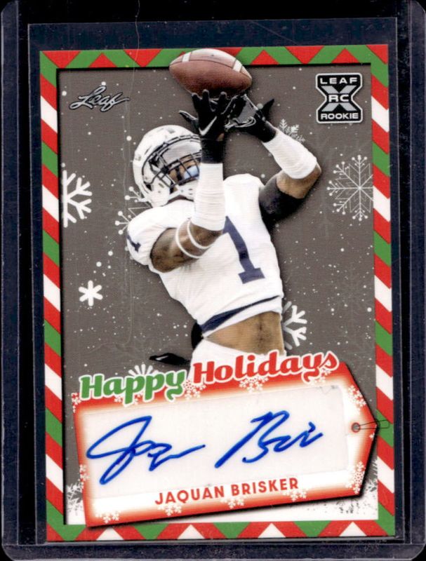 2022 Leaf Holiday Packs #HH-JB1 Happy Holidays Autographs