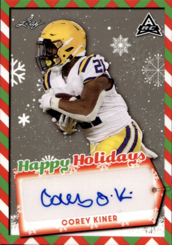2022 Leaf Holiday Packs #HH-CK1 Happy Holidays Autographs