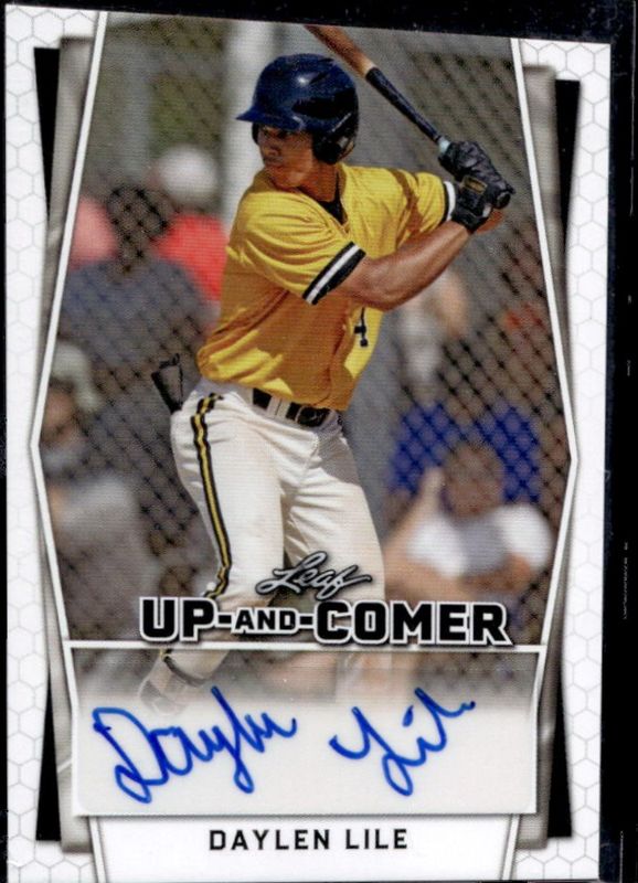 2022 Leaf Holiday Packs #UC-DL1 Up & Comer