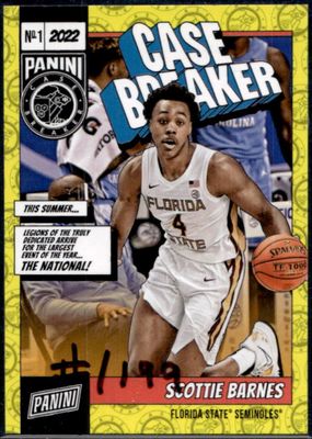 2022 Panini NSCC Case Breaker #CB29 Base /199