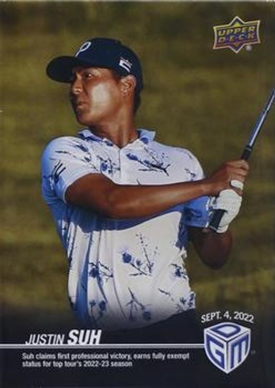 2022 Upper Deck Game Dated Moments #19 Gold