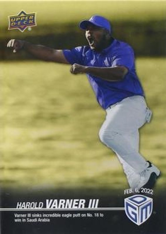 2022 Upper Deck Game Dated Moments #6 Gold