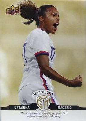 2021 Upper Deck Game Dated Moments #19 Gold