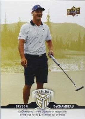 2021 Upper Deck Game Dated Moments #5 Gold