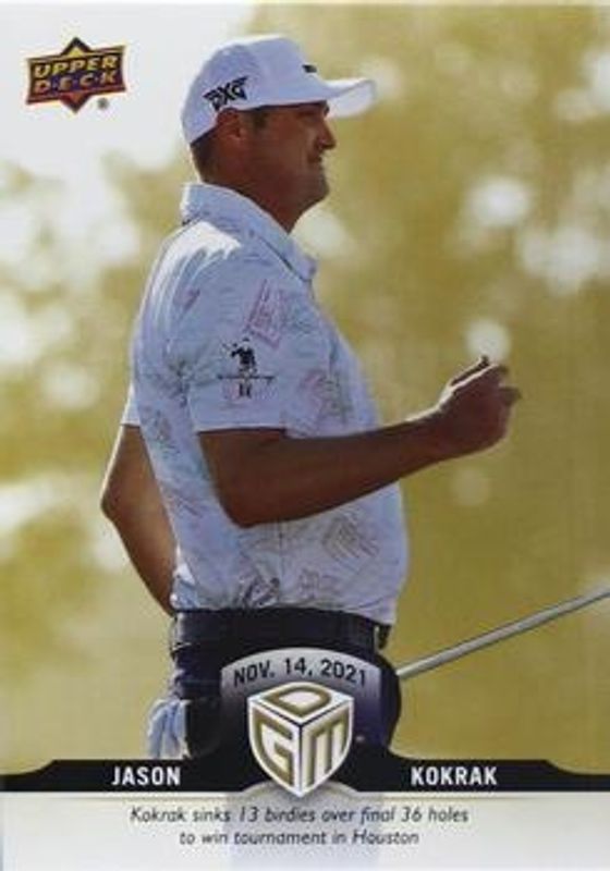 2021 Upper Deck Game Dated Moments #21 Gold