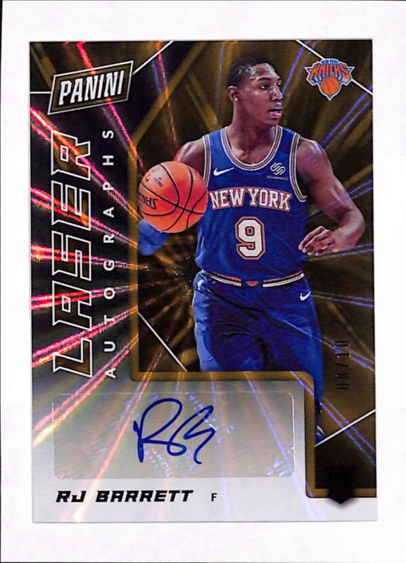 2020 Panini Rewards Laser Autographs #LA-RJB Gold /10