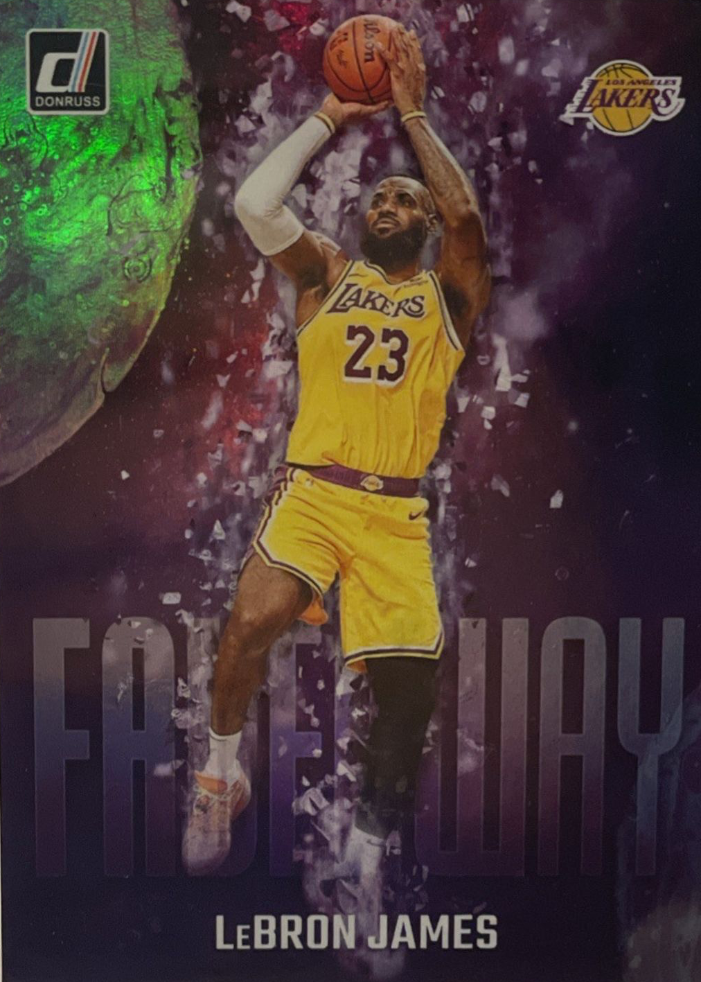 2020-2021 Panini Clearly Donruss LeBron James Base #49