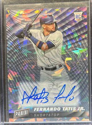 2019 Panini Cyber Monday #RC12 Rookies Cracked Ice Autographs