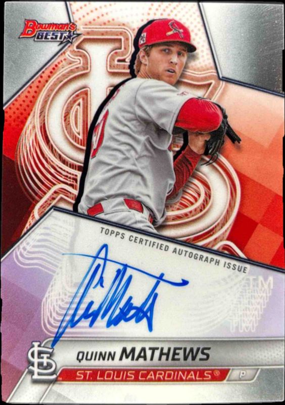 2025 Bowman's Best #B25-QM Best of 2025 Autographs