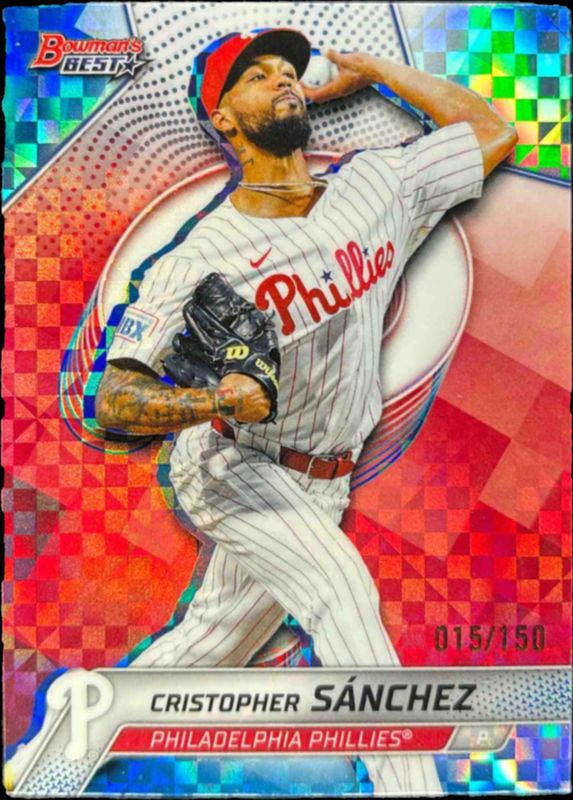 2025 Bowman's Best #67 Blue X-Fractor /150