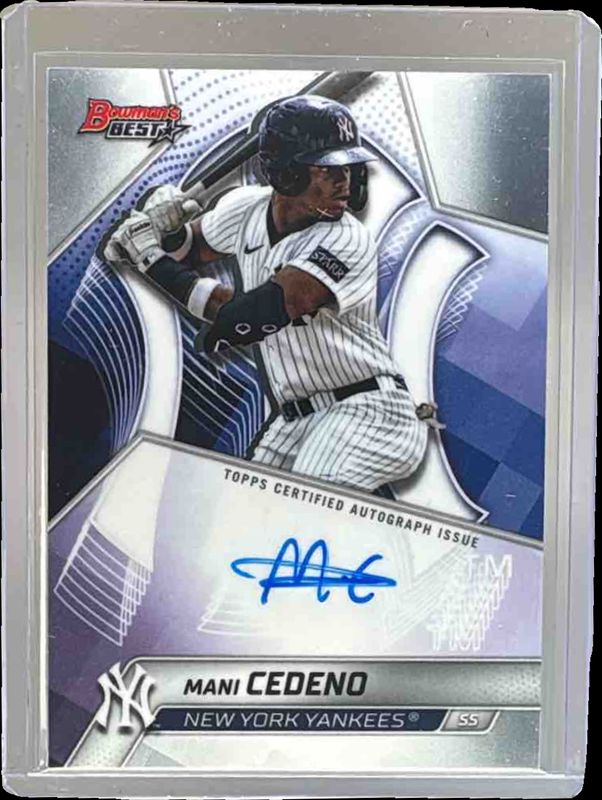 2025 Bowman's Best #B25-MCE Best of 2025 Autographs