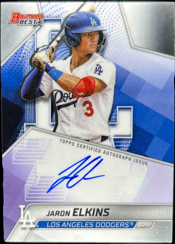 2025 Bowman's Best #B25-JE Best of 2025 Autographs