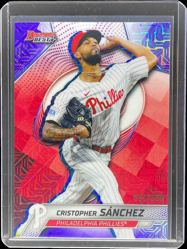 2025 Bowman's Best #67 Purple Mojo Refractor /250