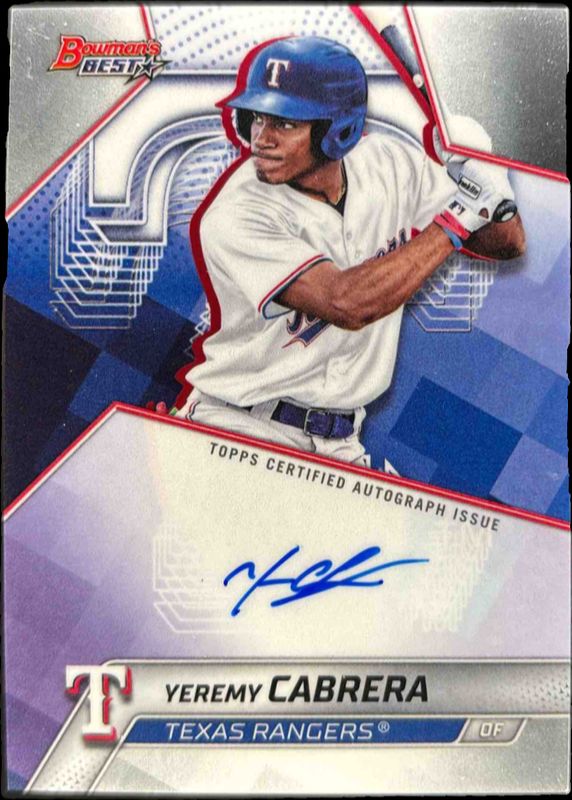 2025 Bowman's Best #B25-YCA Best of 2025 Autographs