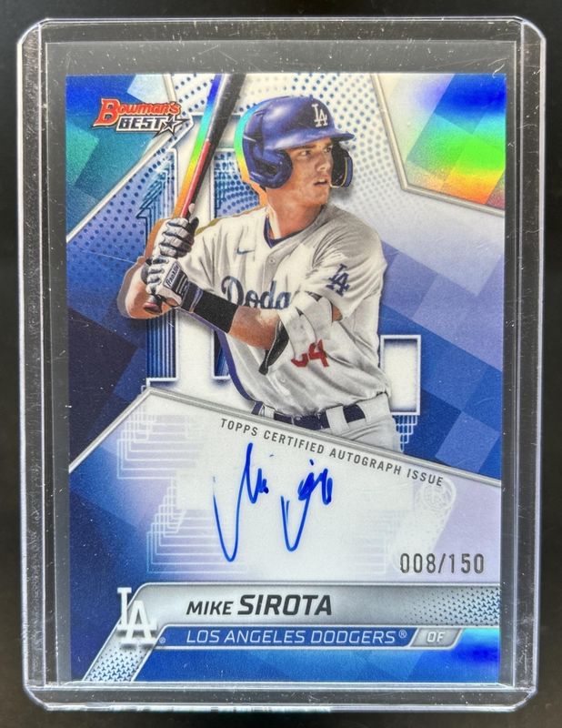 2025 Bowman's Best #B25-MSI Best of 2025 Autographs - Blue Refractor /150