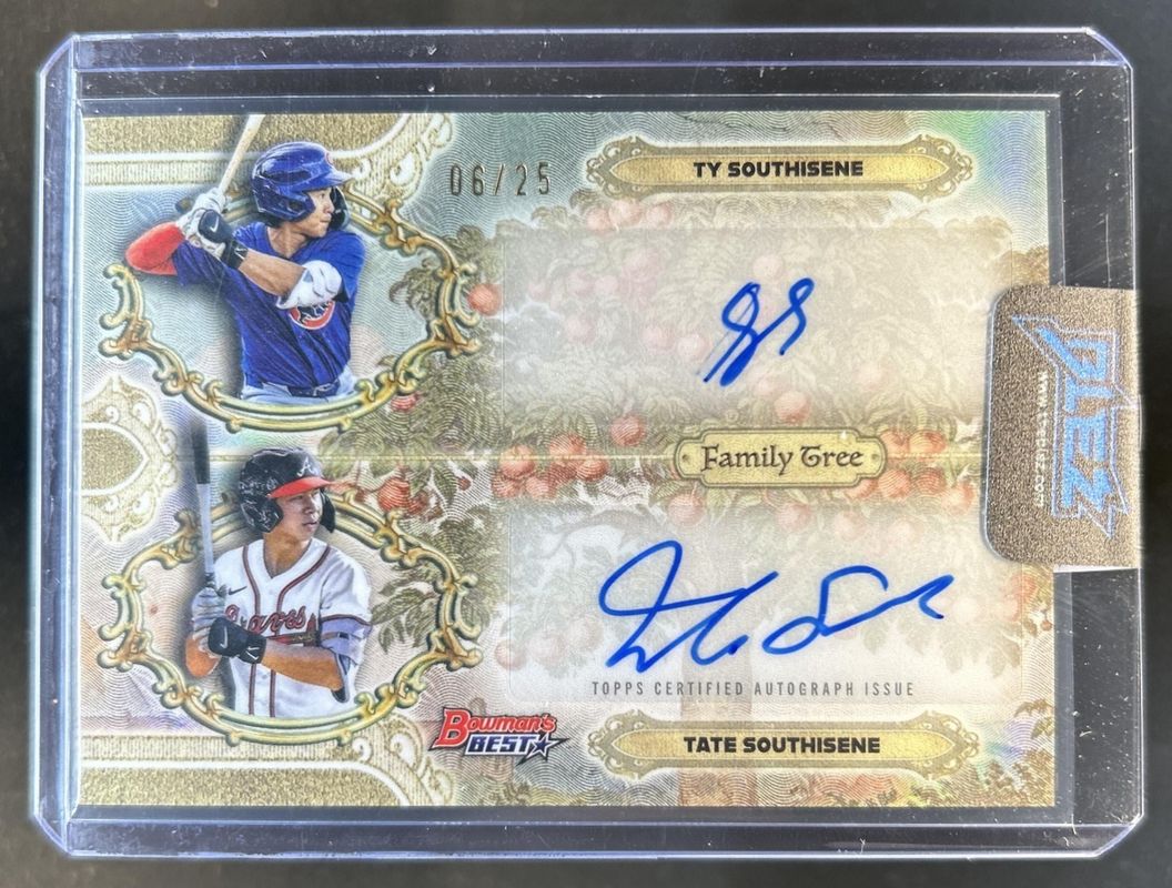 2025 Bowman's Best #FDA-SS Family Tree Dual Autographs /25