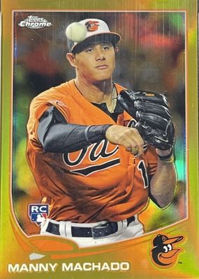 2013 Topps Chrome #12 Gold Refractor /50