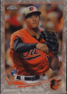 2013 Topps Chrome #12 Camo Refractor /15