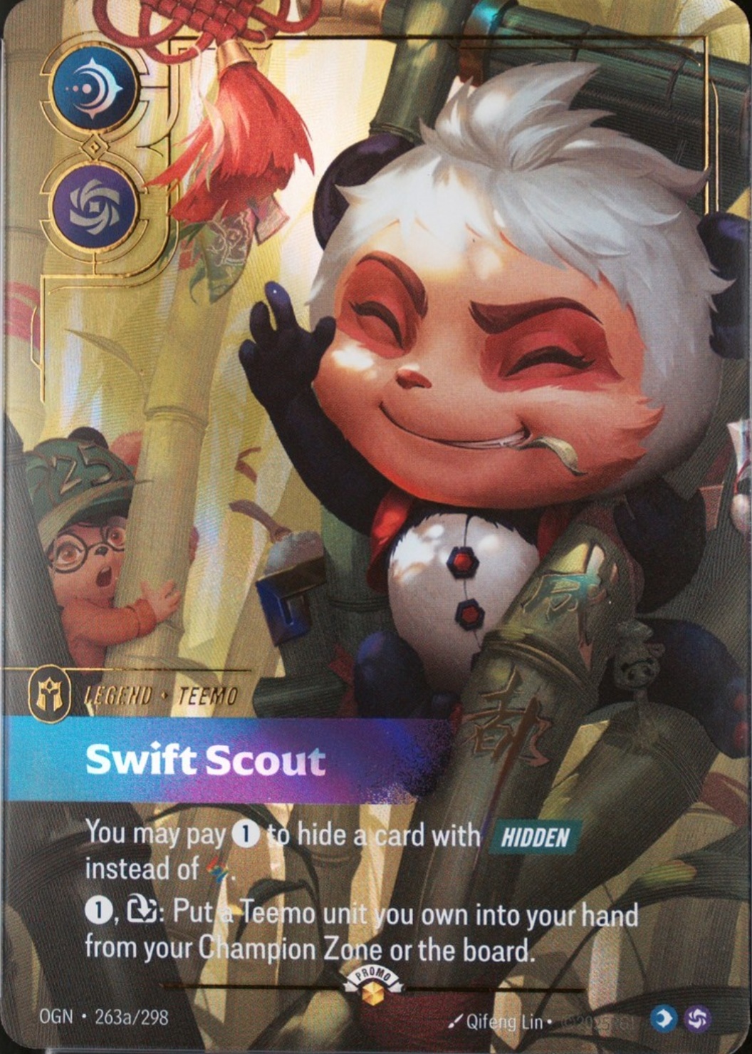 Teemo - Swift Scout 2025 Origins #263a/298 Promo (Worlds Bundle