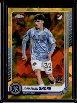 2025 Topps Chrome MLS Sapphire Edition #80 Gold