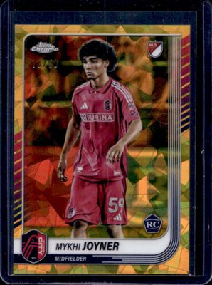 2025 Topps Chrome MLS Sapphire Edition #158 Gold