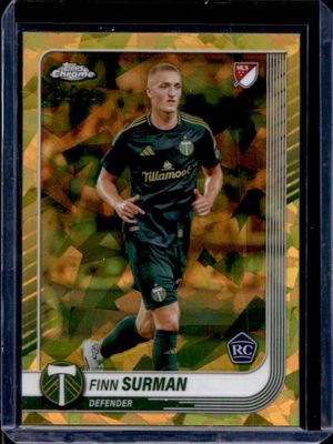 2025 Topps Chrome MLS Sapphire Edition #160 Gold