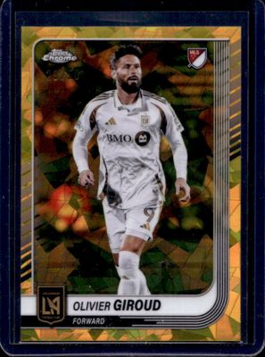 2025 Topps Chrome MLS Sapphire Edition #13 Gold