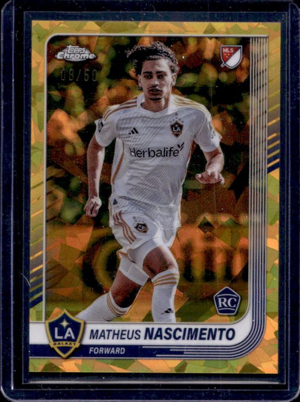 2025 Topps Chrome MLS Sapphire Edition #73 Gold